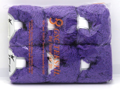 Viscose Fur Lilac Sku:fnt2-82476