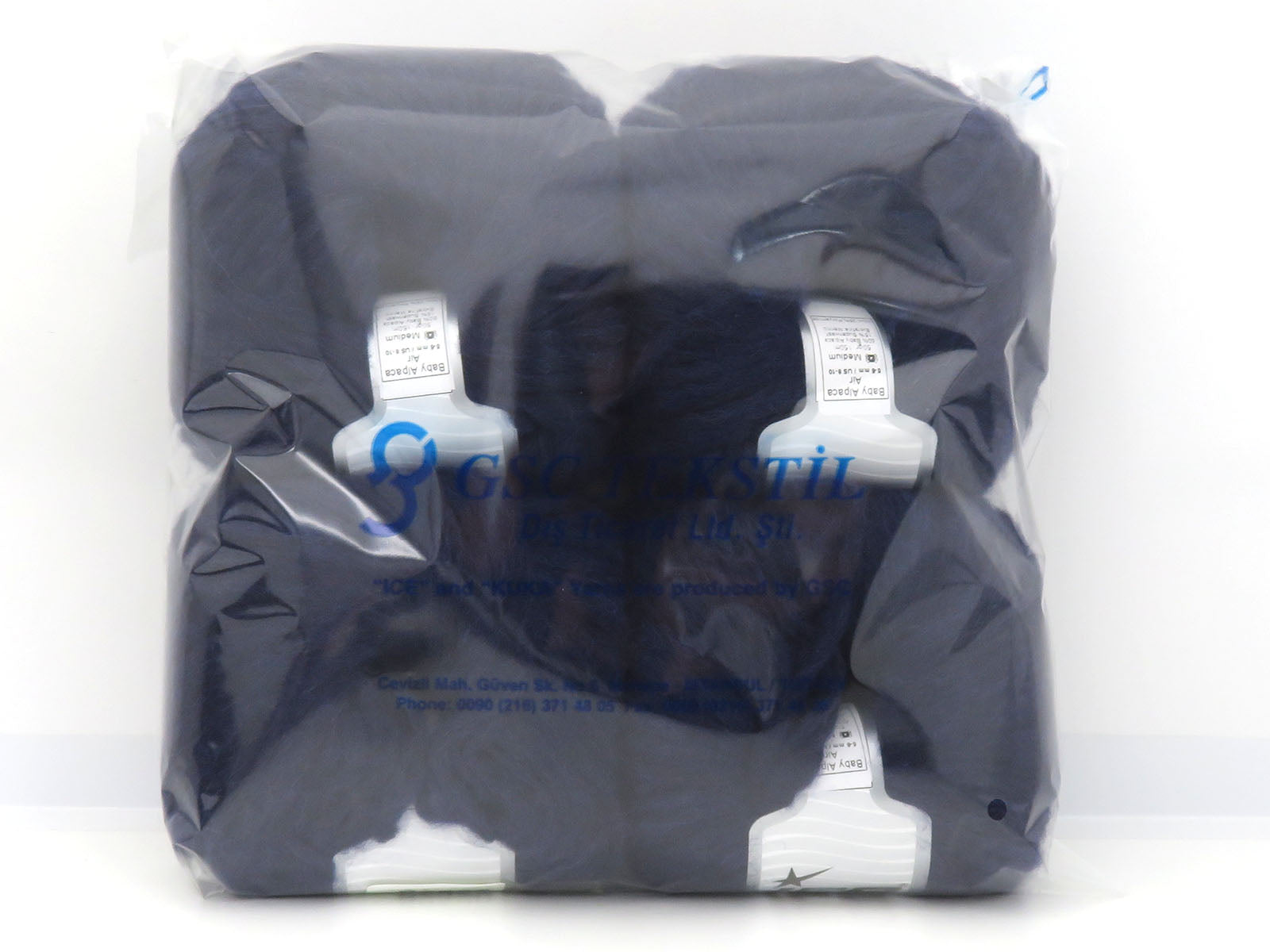 Baby Alpaca Air Navy fnt2-82526