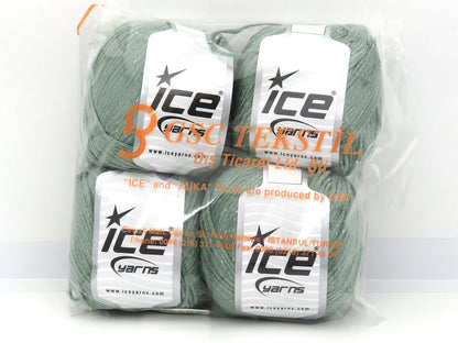 Viscose Glitz Water Green fnt2-82555