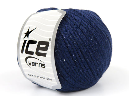 Viscose Glitz Navy fnt2-82556