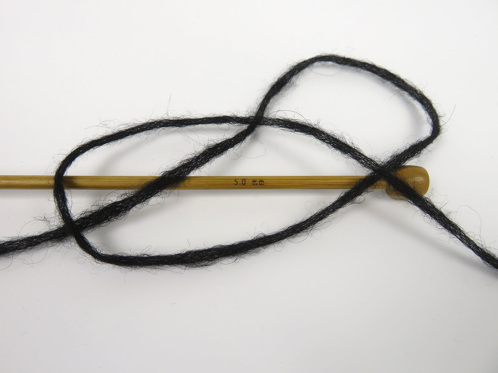 Baby Alpaca Air Black fnt2-82596