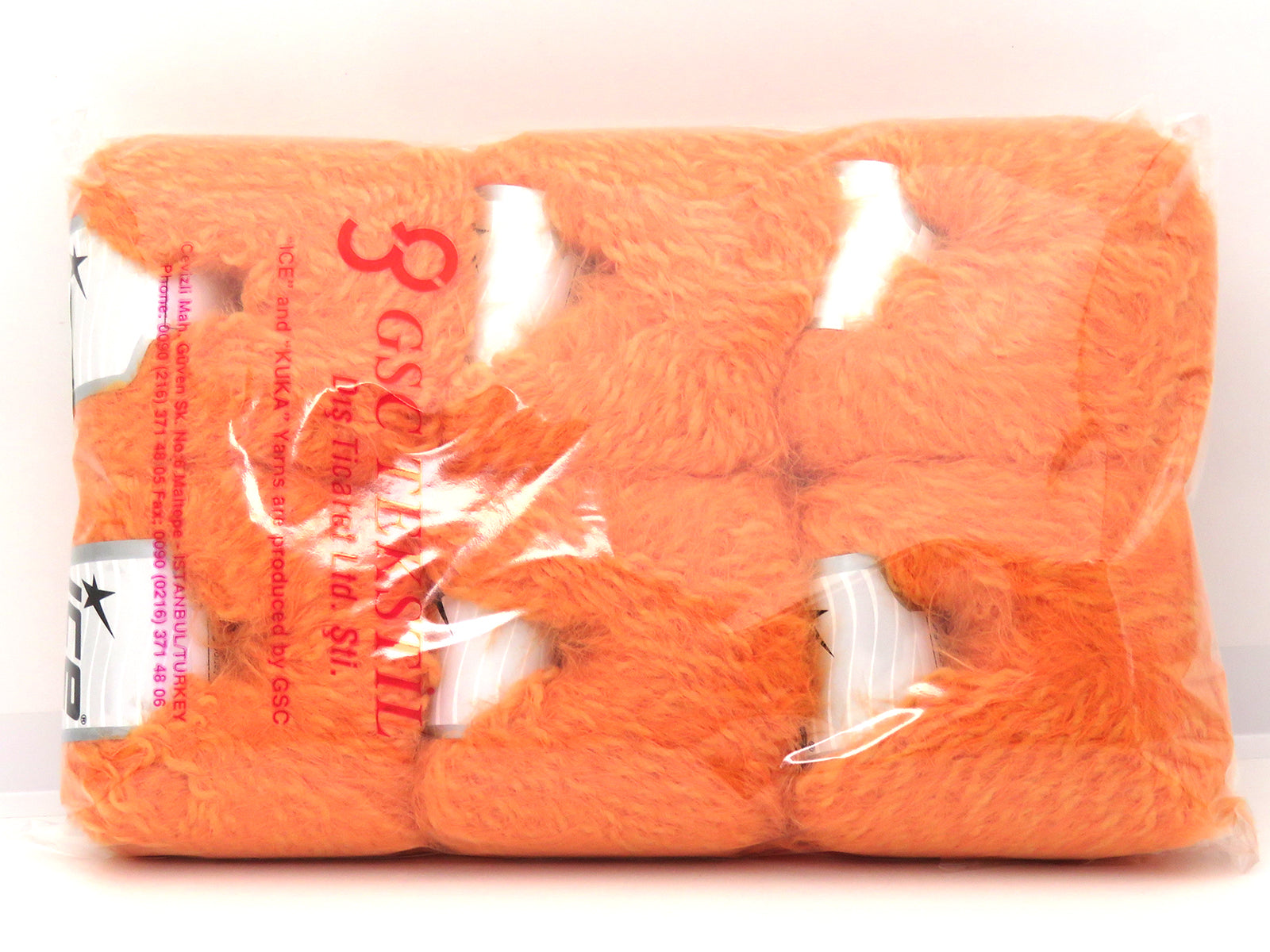 Merino Fur Orange fnt2-82605