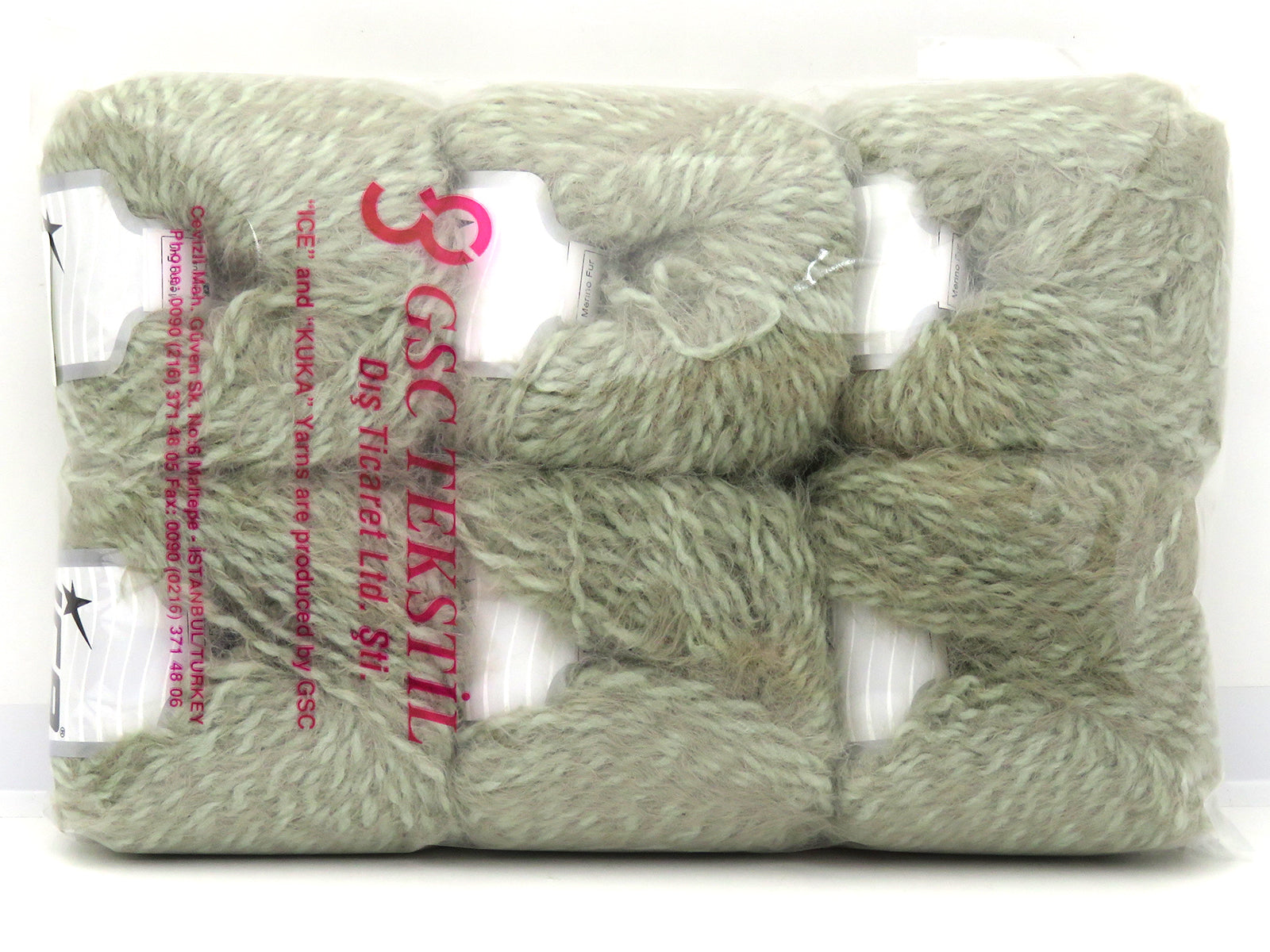 Merino Fur Water Green fnt2-82606