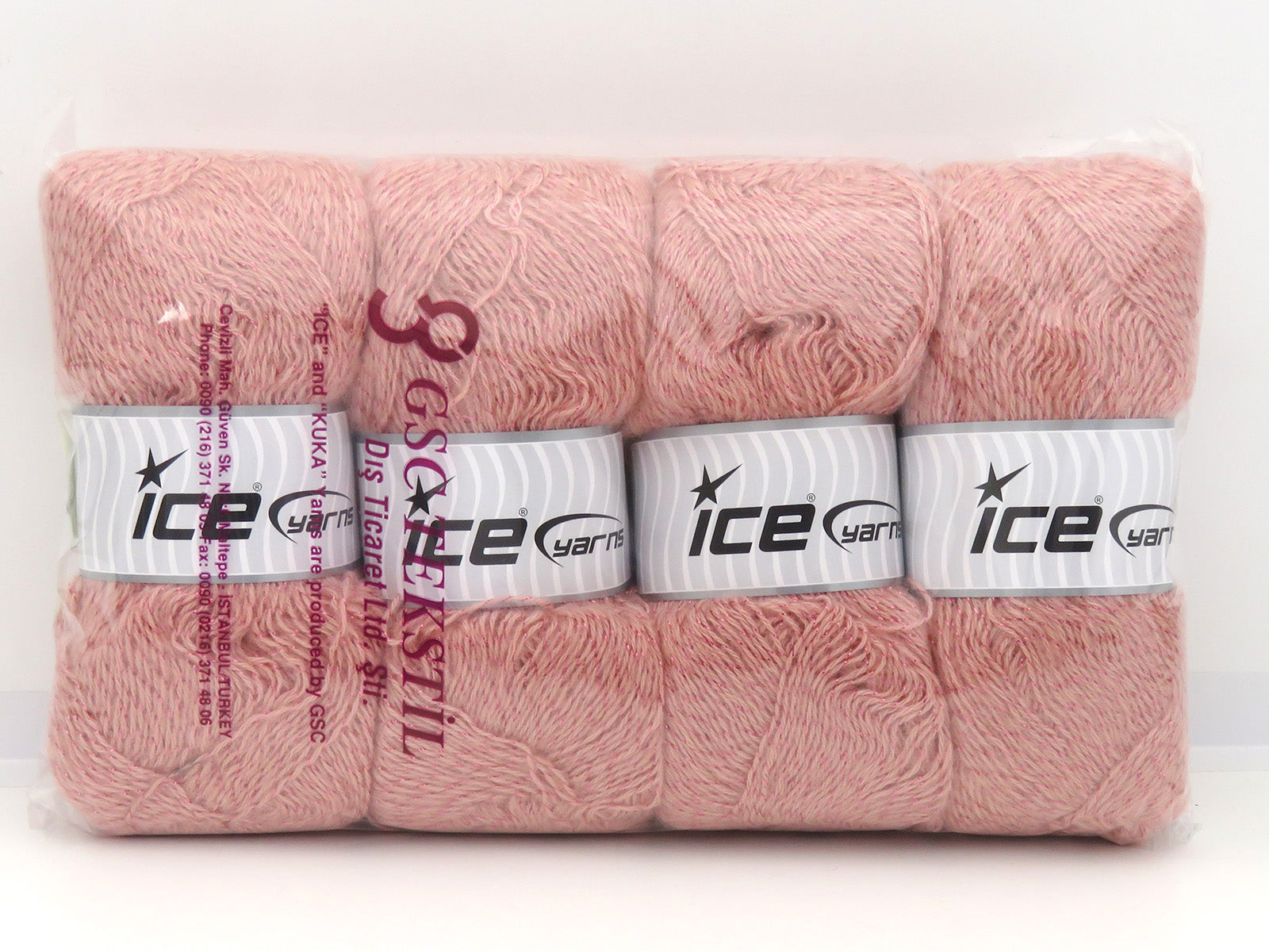 Angora Glitz Light Salmon fnt2-82655