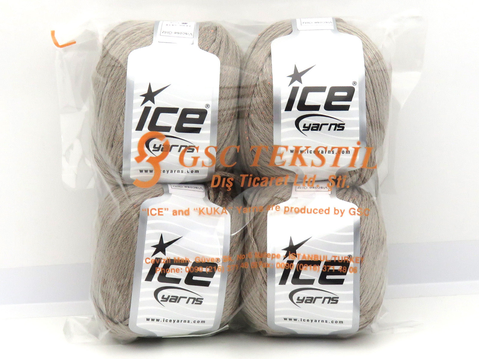 Viscose Glitz Camel fnt2-82679