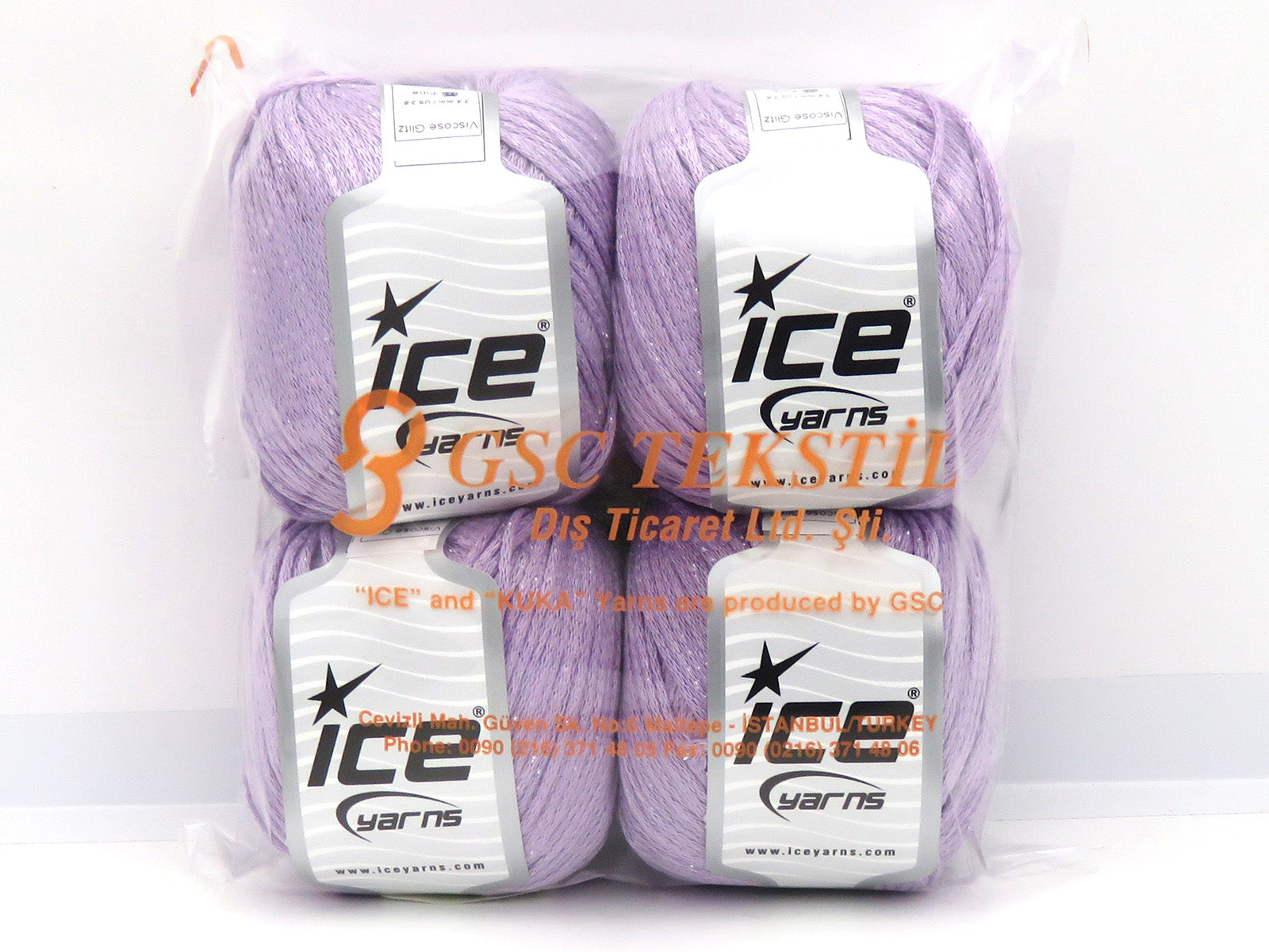 Viscose Glitz Light Lilac fnt2-82680