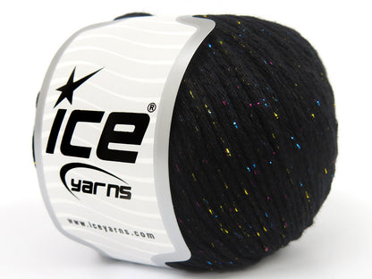 Viscose Glitz Black fnt2-82742