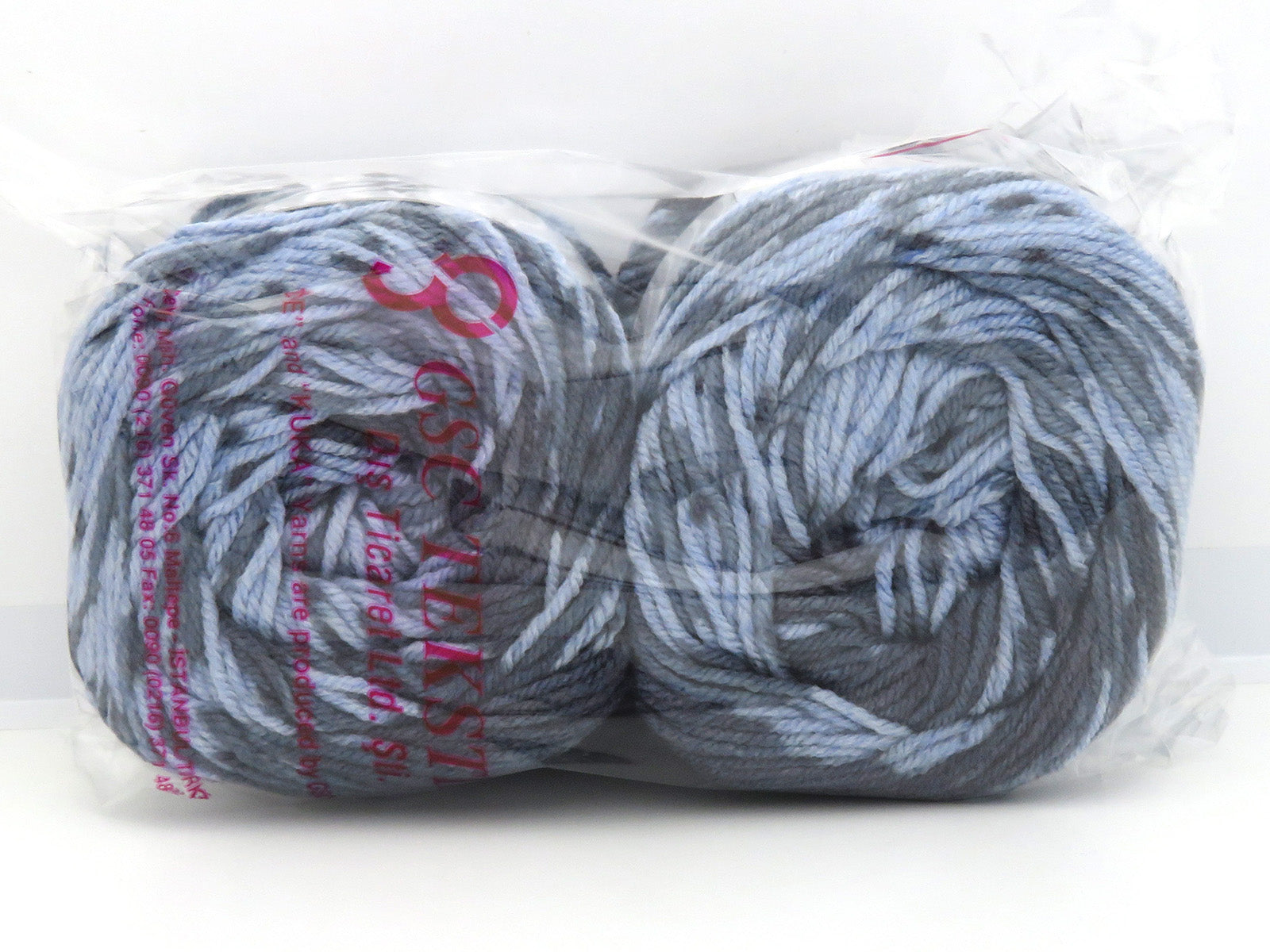Cakes Wool Design Blue Shades, Grey fnt2-82756