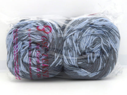 Cakes Wool Design Blue Shades, Grey fnt2-82756