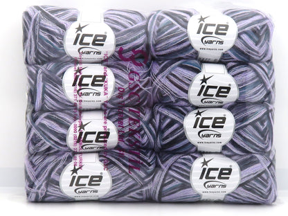Toucan Lilac Shades, Grey, Turquoise fnt2-82767