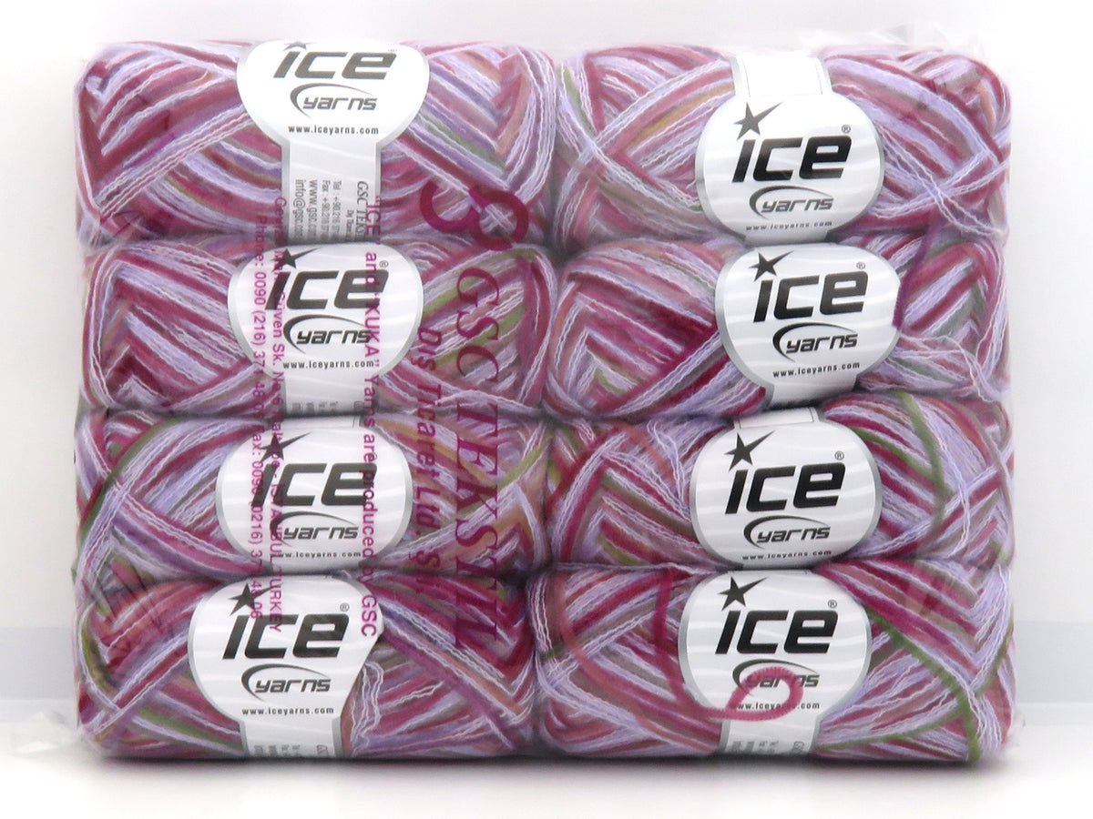 Toucan Lilac, Pink, Green, Burgundy, Khaki fnt2-82769