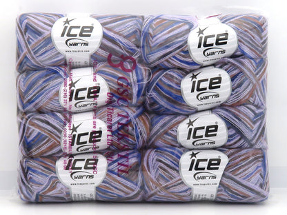 Toucan Lilac, Pink, Blue, Brown Shades fnt2-82770