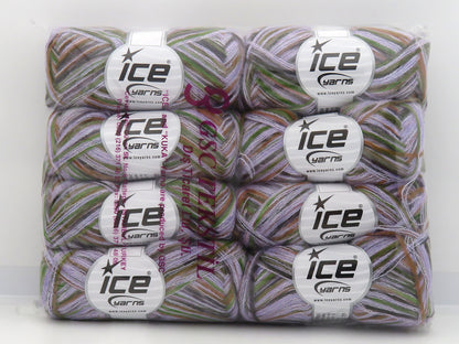 Toucan Lilac, Pink, Green, Grey, Gold fnt2-82771