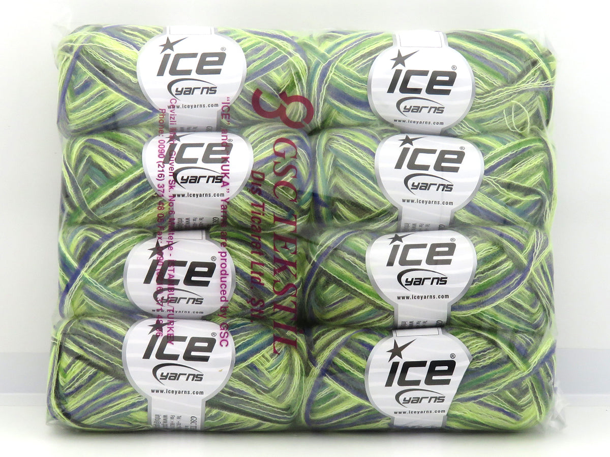 Toucan Green Shades, Blue, Turquoise, Grey fnt2-82776