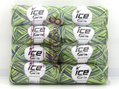 Toucan Green Shades, Blue, Turquoise, Grey fnt2-82776