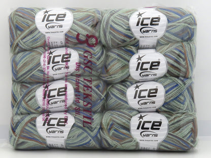 Toucan Green shades, Brown Shades, Blue fnt2-82780