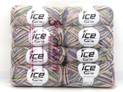 Toucan Pink Shades, Purple, Green, Turquoise fnt2-82791