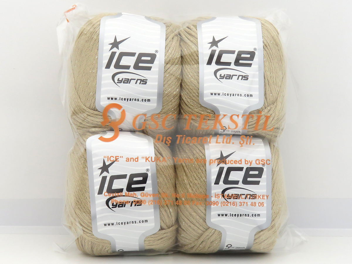 Viscose Glitz Beige fnt2-82798