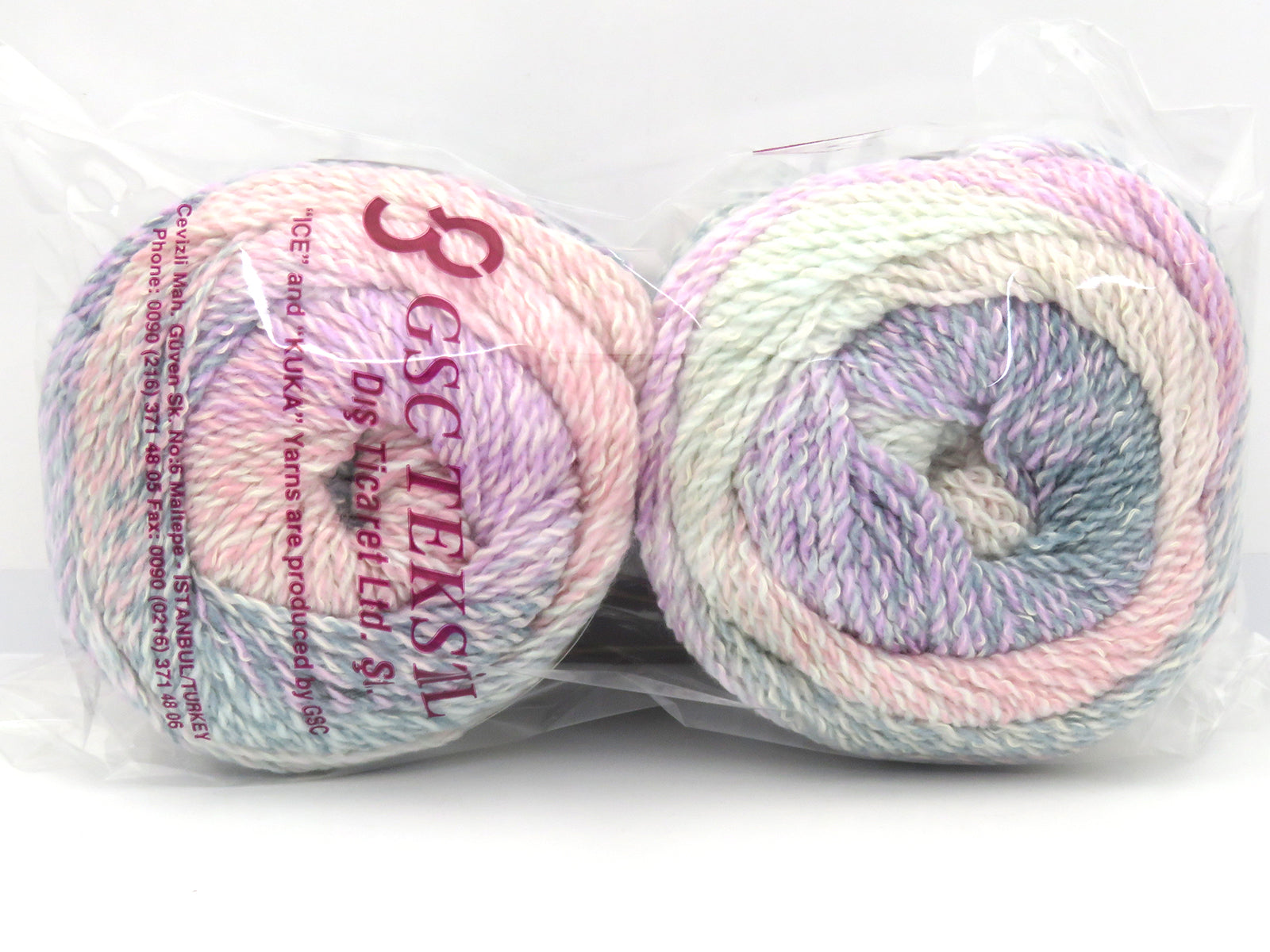 Mosaic Cotton Pink, Lilac, Light Turquoise, Cream, Mint Green fnt2-82813