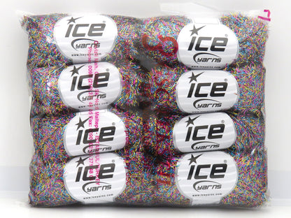 Metallic Glitz 25gr Black, Turquoise, Pink, Gold fnt2-82819