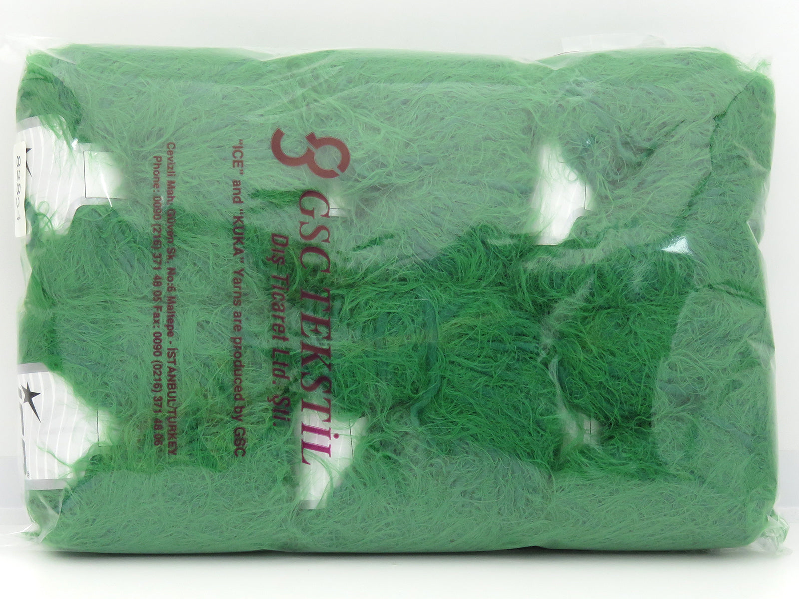 Merino Fur Worsted Green fnt2-82834