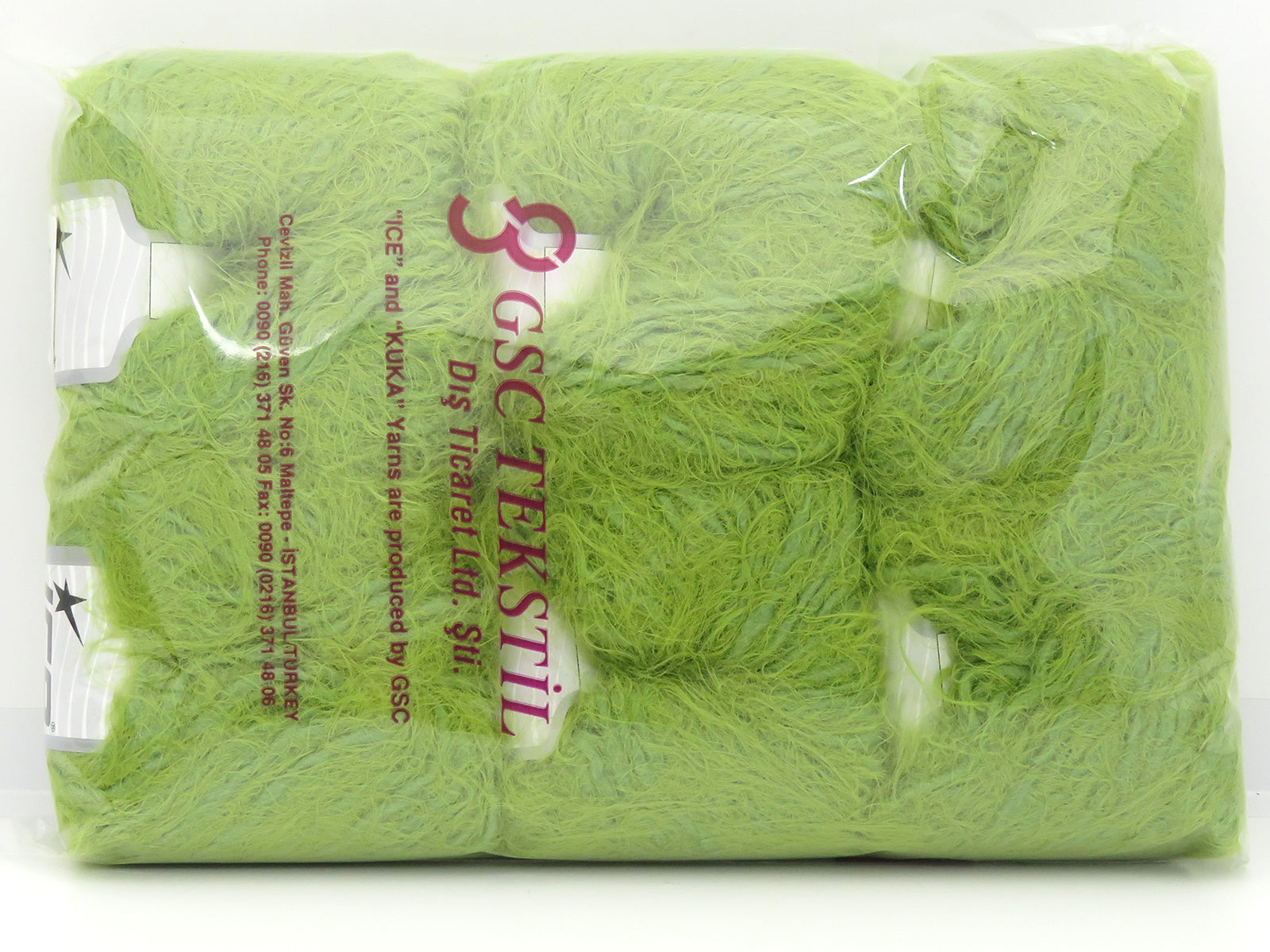 Merino Fur Worsted Light Green fnt2-82835