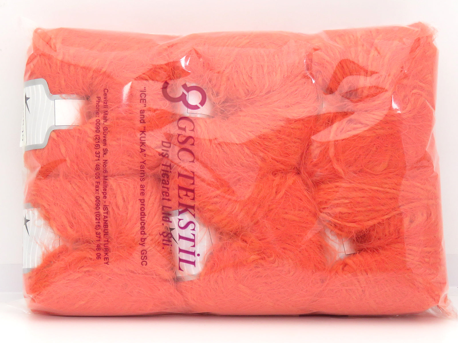 Merino Fur Worsted Orange fnt2-82840