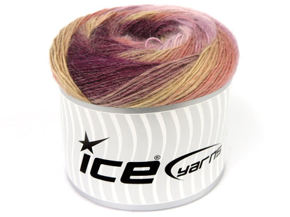 Cakes Alpaca Fine Purple Shades, Salmon Shades fnt2-82864