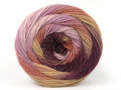 Cakes Alpaca Fine Purple Shades, Salmon Shades fnt2-82864