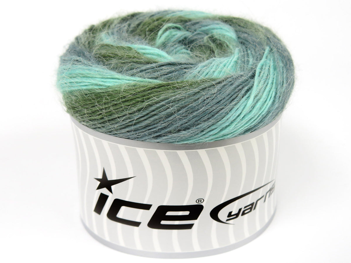 Cakes Alpaca Fine Green Shades fnt2-82869
