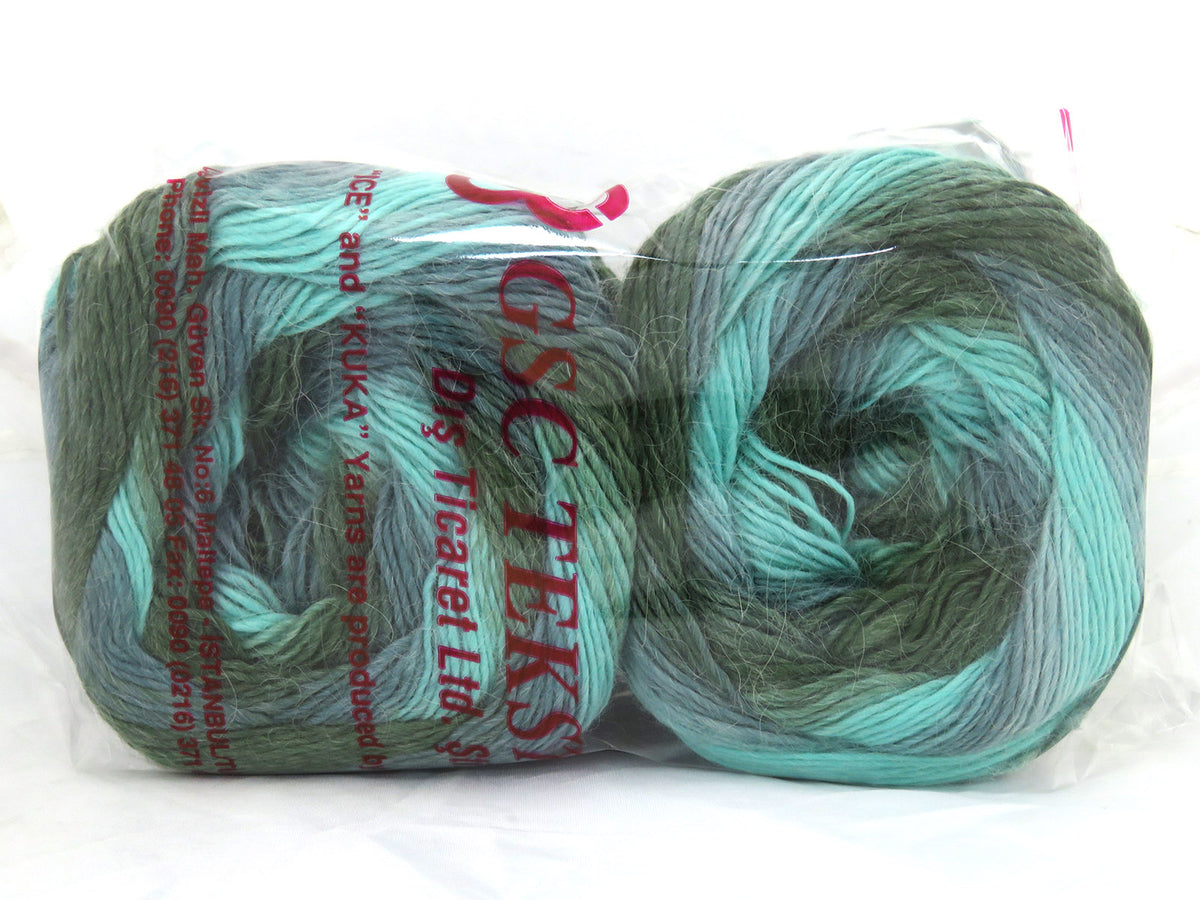 Cakes Alpaca Fine Green Shades fnt2-82869