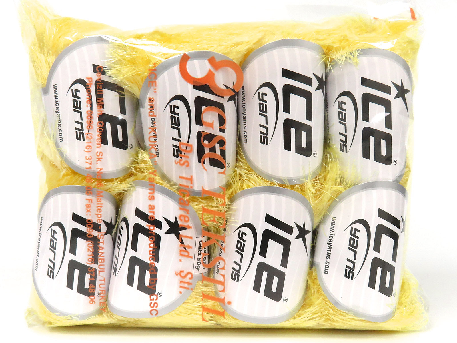 Eyelash Glitz 50gr Light Yellow Sku:fnt2-82906