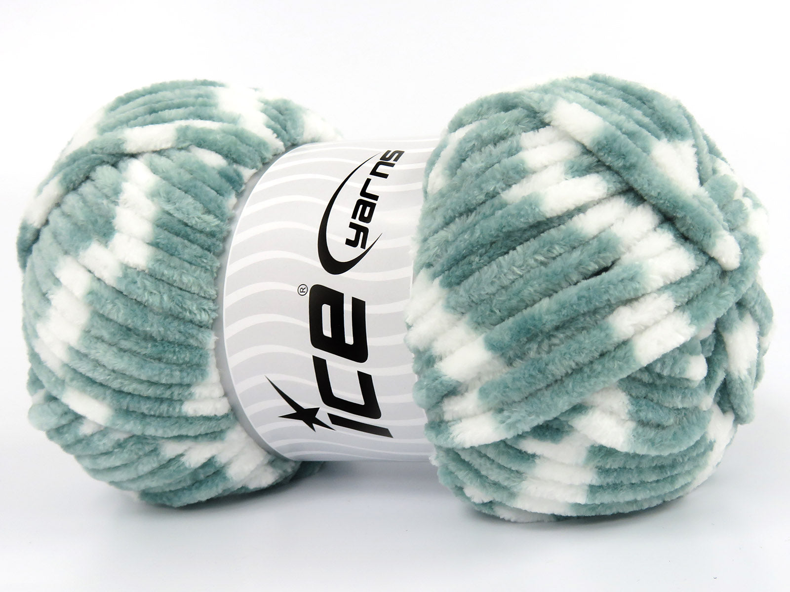 Chenille Baby Colors Green, White fnt2-82930
