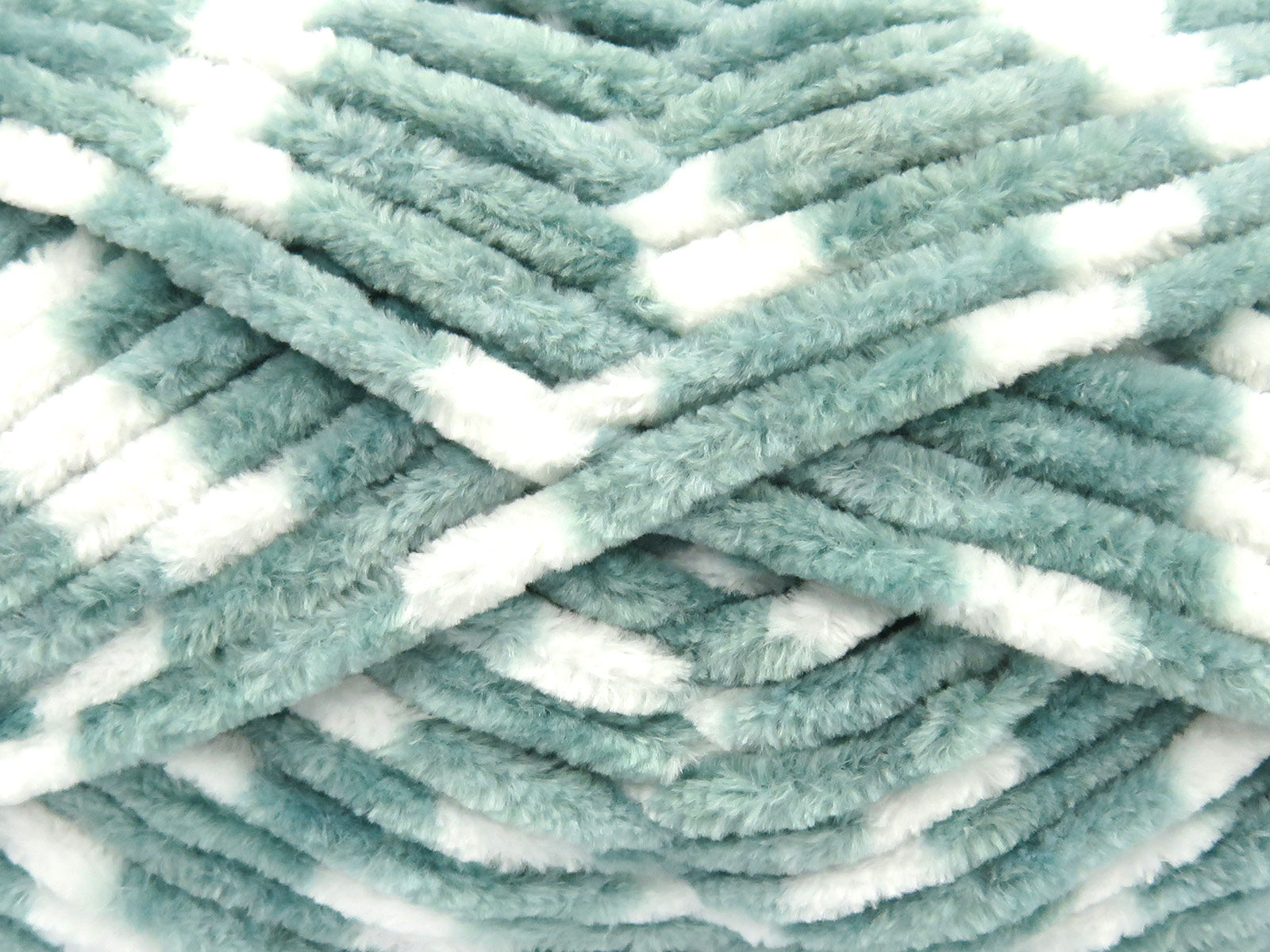 Chenille Baby Colors Green, White fnt2-82930