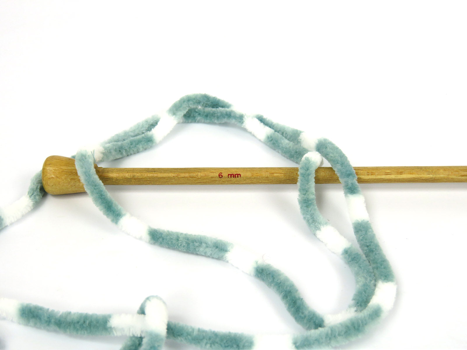 Chenille Baby Colors Green, White fnt2-82930