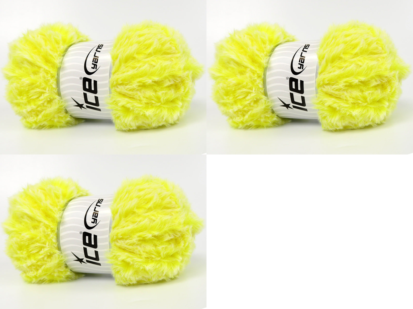 Bunny Fur Neon Yellow Sku:fnt2-82967