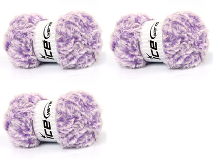 Bunny Fur Lilac, White Sku:fnt2-82972