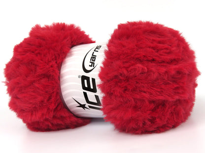 Bunny Fur Red Sku:fnt2-82974