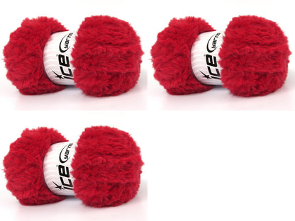 Bunny Fur Red Sku:fnt2-82974