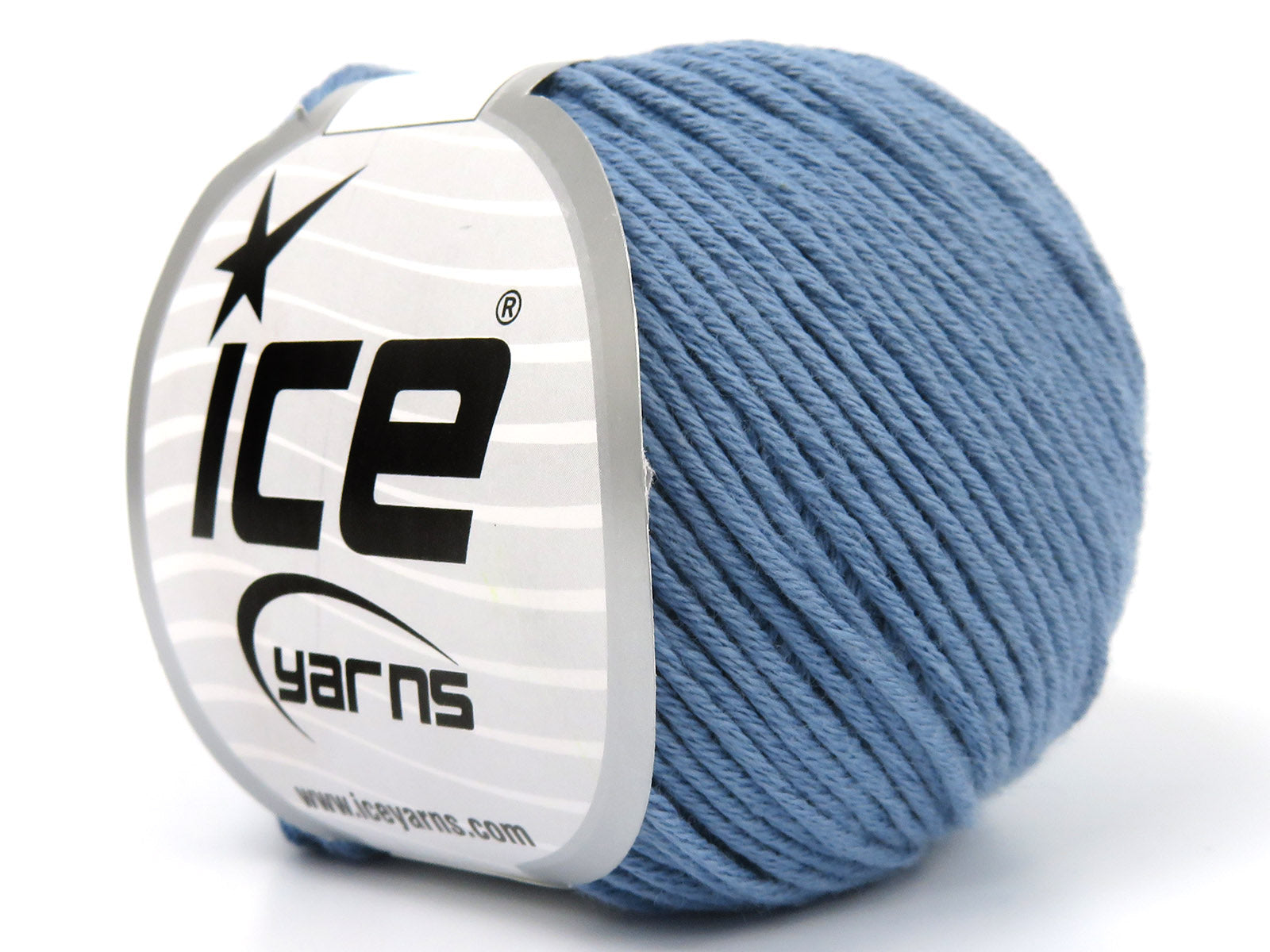 Organic Baby Cotton light indigo Blue fnt2-83020