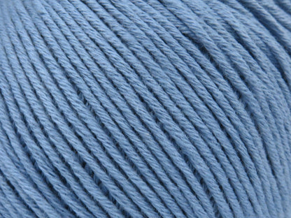 Organic Baby Cotton light indigo Blue fnt2-83020