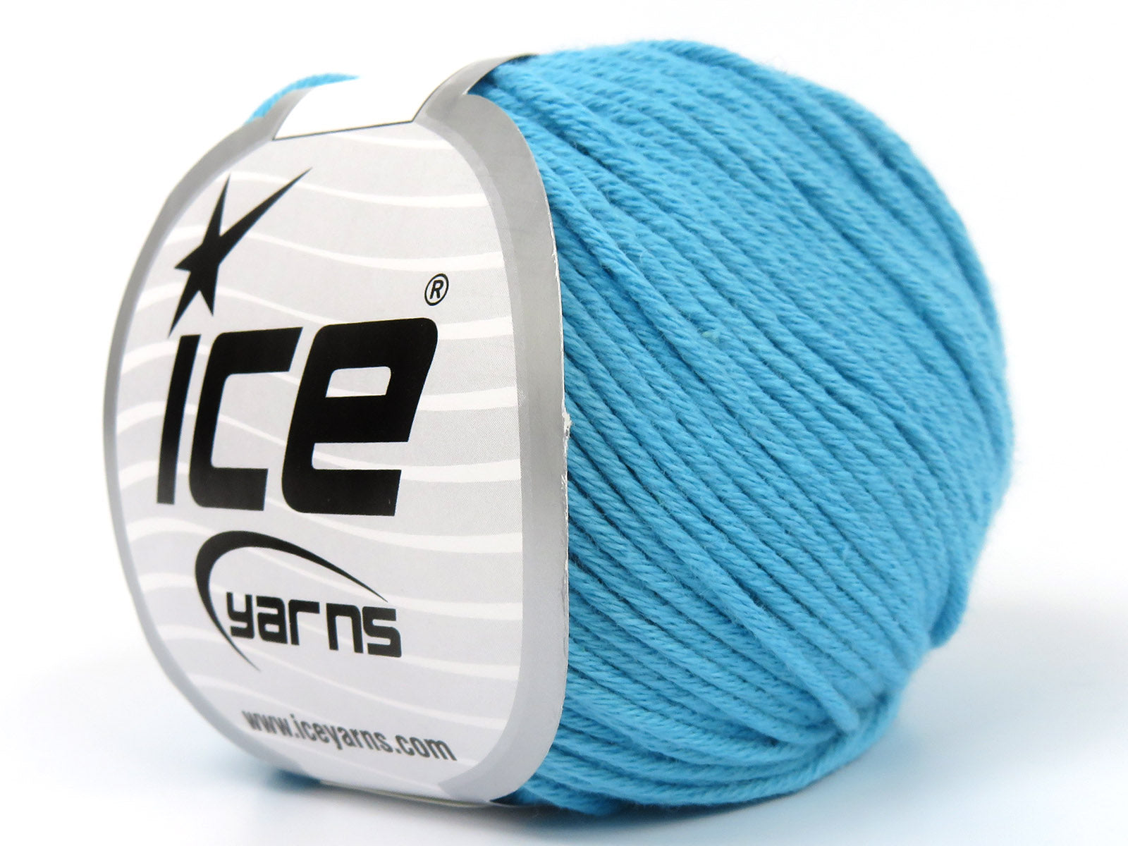Organic Baby Cotton Turquoise fnt2-83021