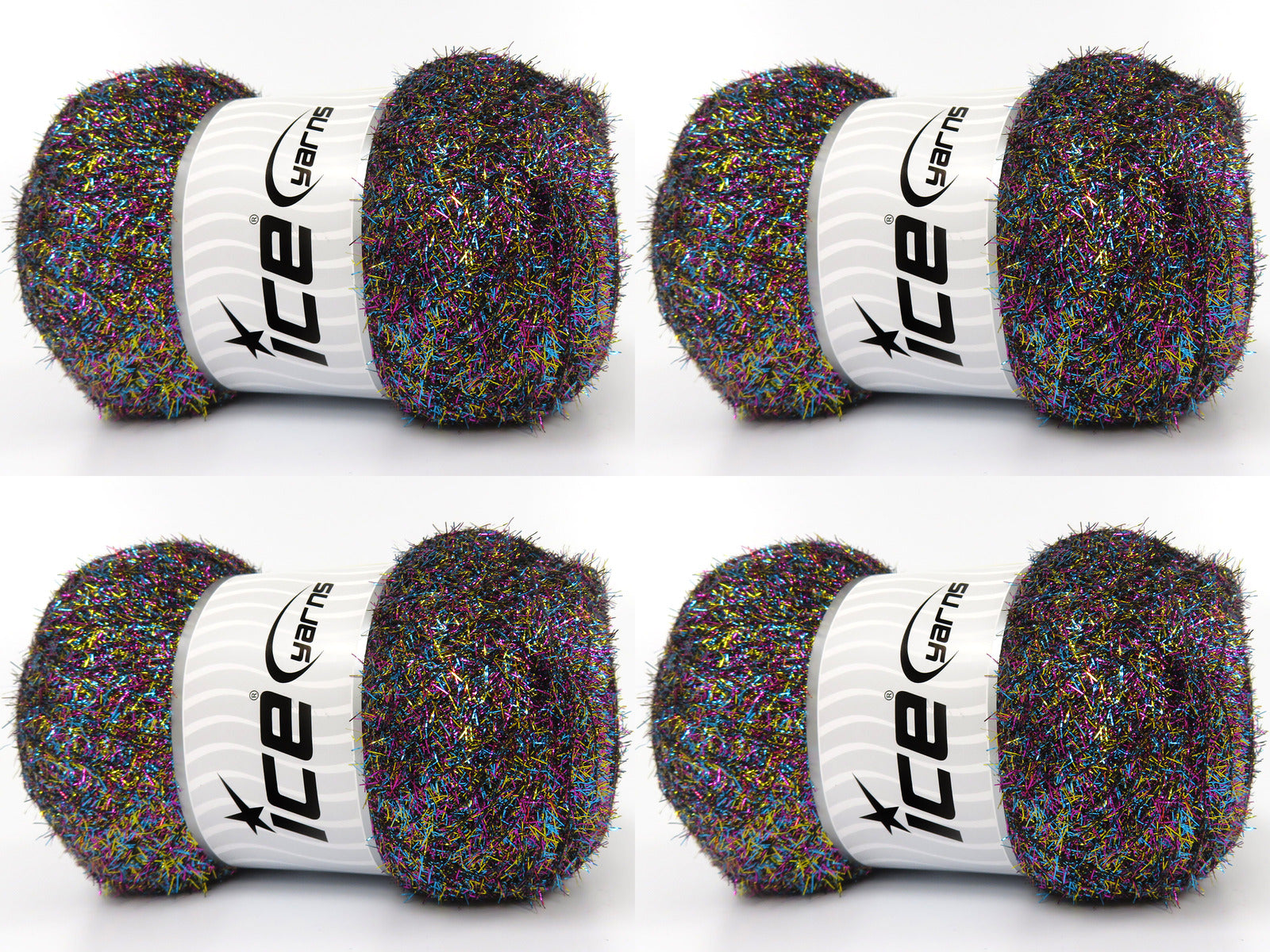 Metallic Glitz 100gr Black, Turquoise, Pink, Gold fnt2-83100