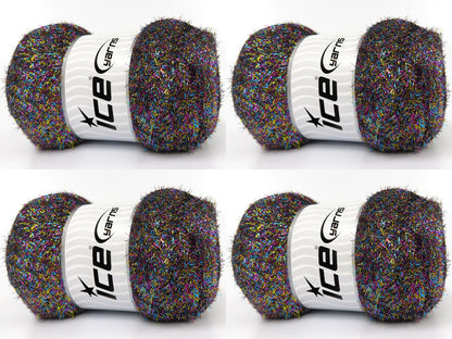 Metallic Glitz 100gr Black, Turquoise, Pink, Gold fnt2-83100