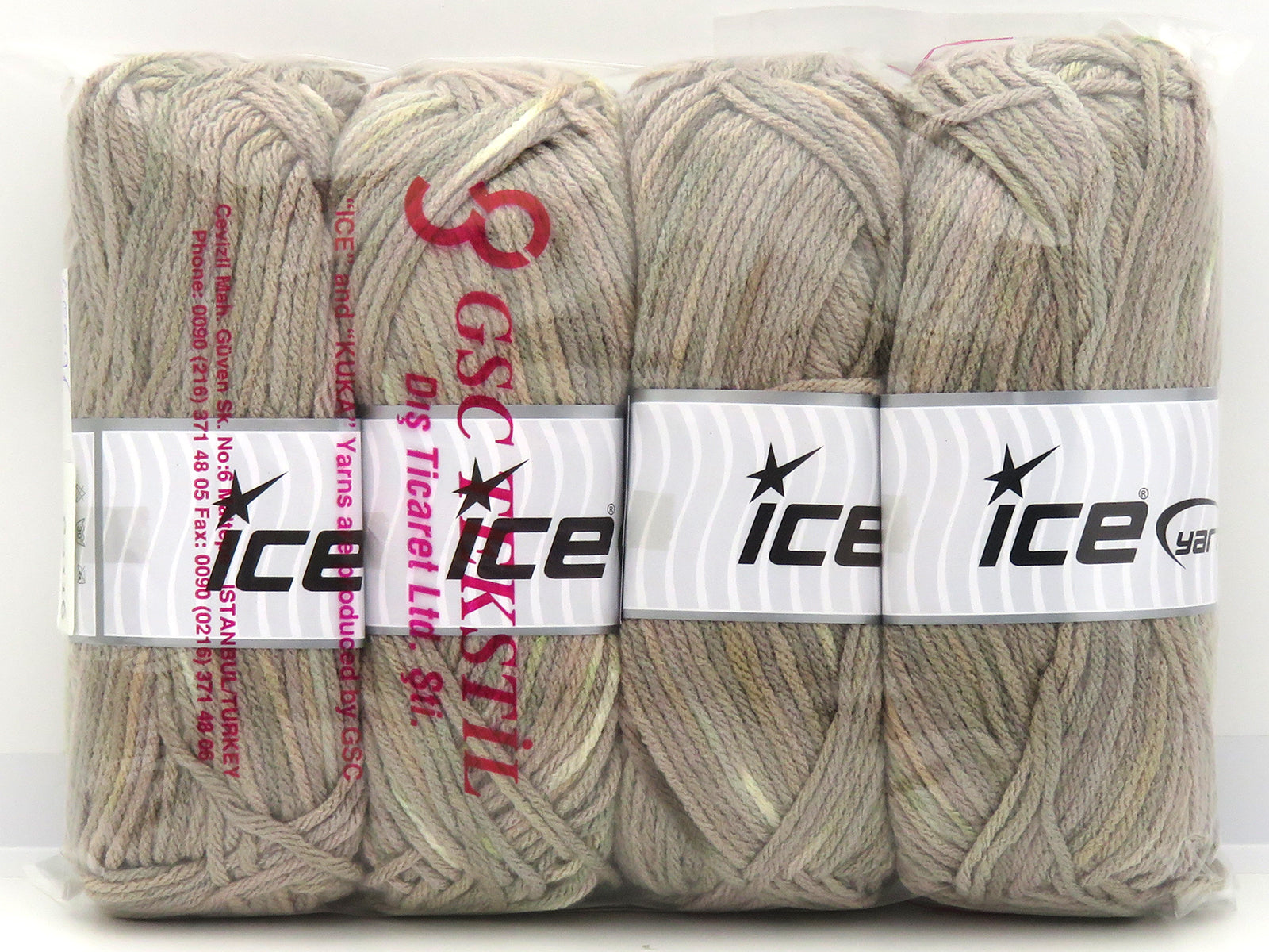 Mixed Lot Multicolor Carnevale Yarns fnt2-83116