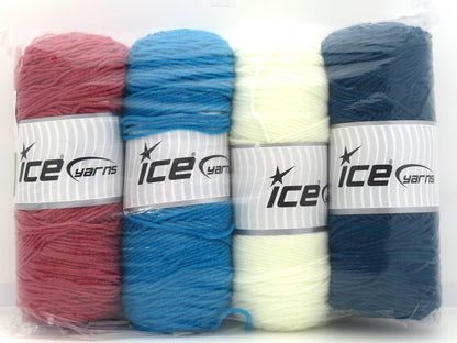 Mixed Lot Multicolor Saver Yarns fnt2-83122