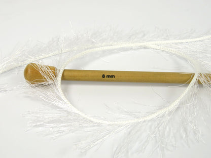 Eyelash Bulky 400gr White Sku:fnt2-83158