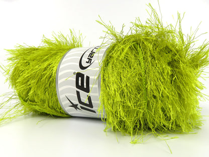 Eyelash Bulky 400gr Olive Green Sku:fnt2-83176