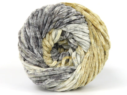 Chenille Splash Grey Shades, Cream Shades fnt2-83251