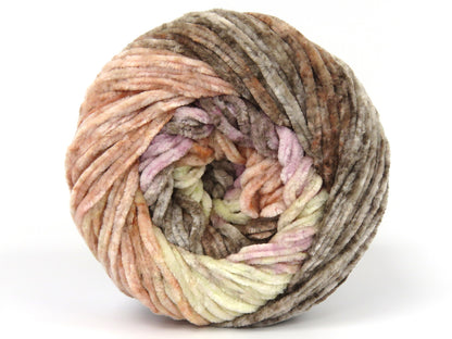 Chenille Splash Salmon Shades, Brown Shades, Lilac Shades fnt2-83254
